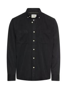 CAMEL ACTIVE Рубашка на пуговицах Regular fit в черном цвете