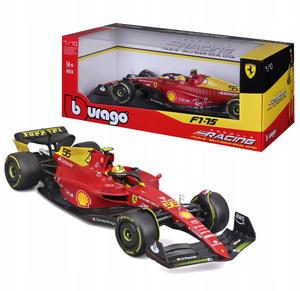 BOLID F1 1:18 Ferrari F1-75 Гран-при Италии 2022 Карлос Сайнс ББУРАГО 18-16811 Bburago