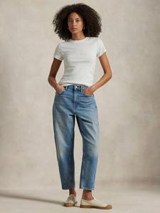 Прямые джинсы Polo Curved Tapered Ralph Lauren, Light Blue