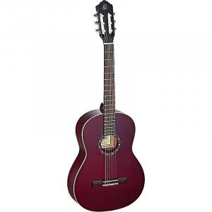Акустическая гитара Ortega Guitars Family Series Pro Slim Neck Nylon String Acoustic Guitar in Wine Red w/ Gig Bag & Vid