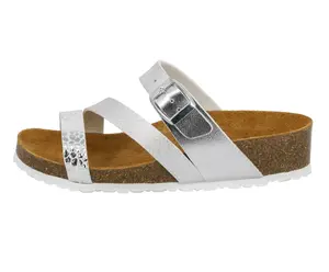 Мюли Lico "Мужской натуральный блеск", серебристый