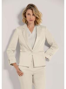 MADELEINE Блейзер Eleganter Einreiher mit Reverskragen in perlweiß