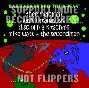 Виниловая пластинка LP Balkans-Pedro Four-Way [Record Store Day] (7") - Various Artists