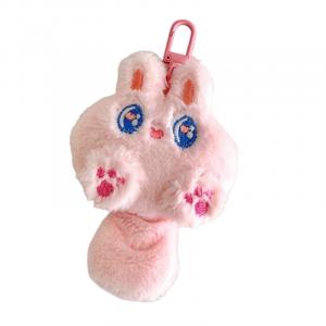 Очаровательный пушистый плюшевый подвес с длинным хвостом в виде кролика медвежонка котенка высота 10.5cm/11.5cm/11cm Ten Thousand Children's Music