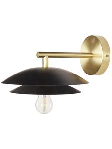 Beliani Настенные светильники LASOLO в черно-золотом цвете - (Ш) 22 x (В) 14 x (Д) 29 см