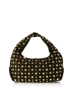 Мягкая замшевая сумка-хобо через плечо - эксклюзив Aqua, зеленый