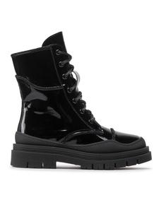 Ботильоны на шнуровке Rage Age, черный