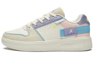 Кроссовки для скейтбординга женские с низким верхом белые/фиолетовые 361°