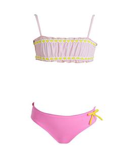 Детский купальный комплект Vixen для девочек - малышки, подростки NESSI BYRD, розовый