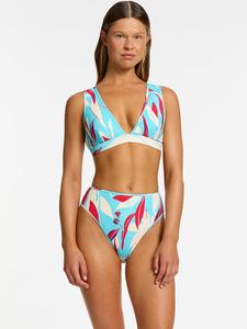 Верх бикини Jets, светло-синий