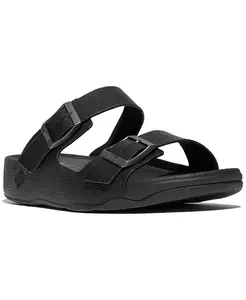 Мужские слайды Gogh Moc с пряжкой из состаренной кожи FitFlop