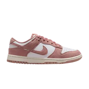 Кроссовки Nike Wmns Dunk Low 'Rose Whisper Mini Swoosh', розовый