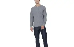 Футболка унисекс серая Uniqlo, серый