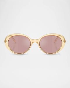 Ov5565su Овальные солнцезащитные очки Oliver Peoples, розовый