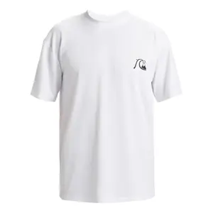 Мужская футболка Quiksilver DNA Bubble Logo, белый