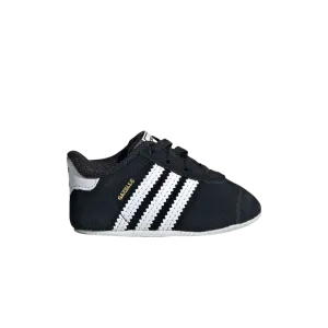 Кроссовки Gazelle Crib, черный/белый