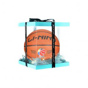 LINING Коллекция CBA LBQK857 1 PU баскетбольный мяч коричневый размер 7 тренировочный unisex