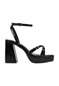 Босоножки на платформе TACÓN CON HEBILLAS - High heeled sandals Bosanova, черный