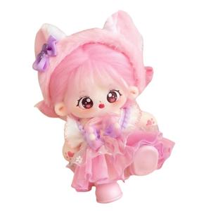 Креативная мультяшная милая плюшевая кукла с дизайном питомца из хлопка высотой 20см Click