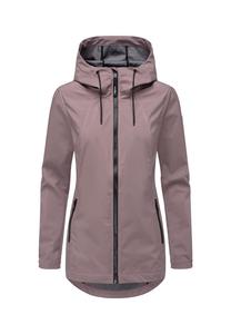 Короткое пальто Zuzka Sport Ragwear, лиловый