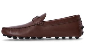 Лоферы TOD'S с логотипом на бляшке