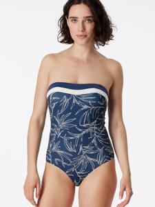 Купальник Schiesser Ocean Swim, цвет blau, weiß