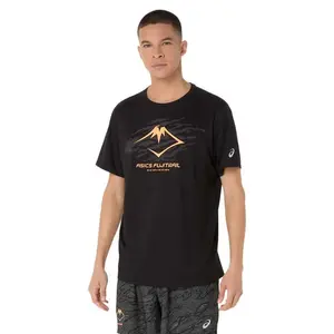 Футболка с коротким рукавом спортивная Asics Fujitrail Logo, черный