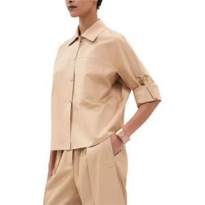 HERMES Женская блузка бежевая