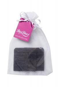 Женские удлинители бюстгальтера в упаковке из 3 шт Microfun V с мягкой внутренней частью, регулировка в трех направлениях BeeDees, черный