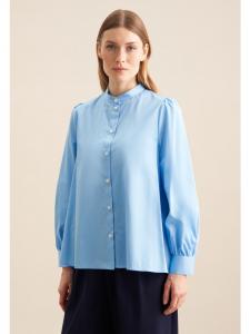 Блузка Seidensticker, средне-синий