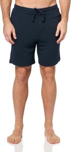 BOSS Мужские мягкие ребристые шорты, Black Berry Blue