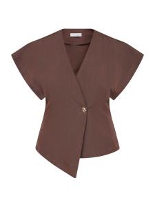 Костюмный жилет SISTERS POINT GEVELA-VE2, коричневый