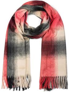 Шарф styleBREAKER, цвет beige/rot/schwarz