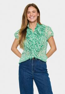 Блузка на пуговицах LILJA CRINKLE Saint Tropez, зеленый