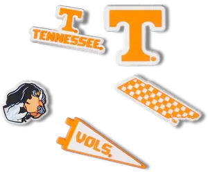 Джиббитсы University of Tennessee 5 Pack Crocs