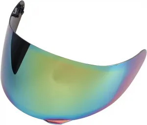 Визор для мотоциклетного шлема, прочный, устойчивый к царапинам, сменная линза, подходит для AGV K5 S и K3 SV, обзор 190°, для более безопасной езды (ЦВЕТНОЙ), Farbe