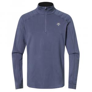 Куртка Descente Shoulder Trim 1/4-Zip Mid-Layer (мужская), Coarse Gray