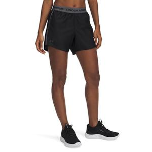 Шорты Under Armour Tech Play Up 5 Inch Shorts, цвет Black/Castlerock