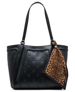 Сумка-шоппер Skullicious с шарфом Betsey Johnson, Black