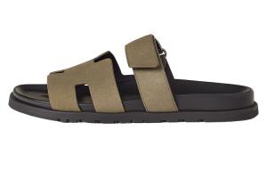 Шлепанцы мужские Hermès, светло-коричневый