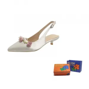 WOXXXN Женские туфли на высоком каблуке розово-бежевые, цвет Beige