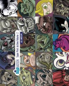 Super Print Archive Volume 2: Archived Prints by majaNATION (landscape) (Independently published)