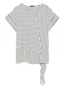 Полосатая футболка LIU JO, белый