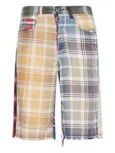 Шорты в клетку Gallery Dept., нейтральный