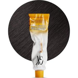 GK HAIR Global Keratin Профессиональная крем-краска для волос в тюбике 3,4 жидких унций 100 мл Ледяной каштан 5,91 Светлый