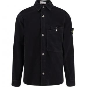 Футболка с принтом логотипа STONE ISLAND, черный