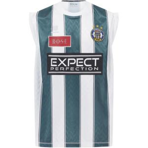 Футболка с закрученными рукавами Martine Rose, белый