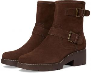 Женские мото-ботинки Lucky Brand Migyn Double Buckle, Cappuccino