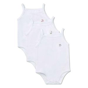 3 пары боди для девочек с цветочной вышивкой Memoi