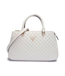 Сумка-тоут женская Guess стеганая, экрю